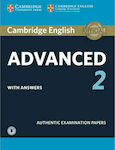 Cambridge Advanced 2 Practice Tests With Answers Revised