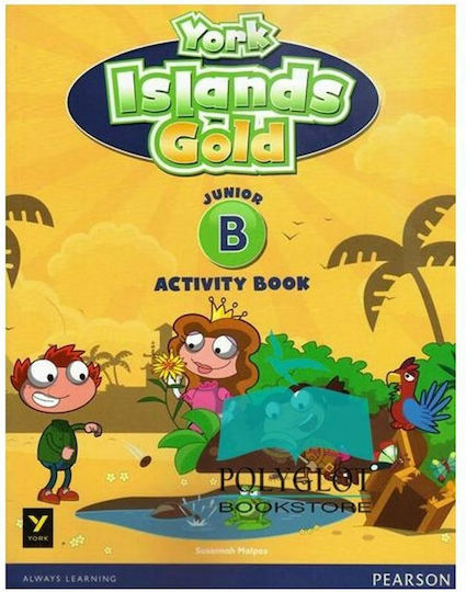 York Islands Gold Junior B Activity Book (+ Stickers)