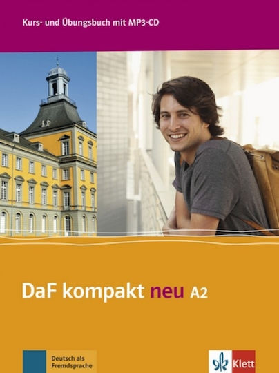 DAF KOMPAKT NEU A2 Kursbuch & ARBEITSBUCH (+ CD AUDIO MP3)
