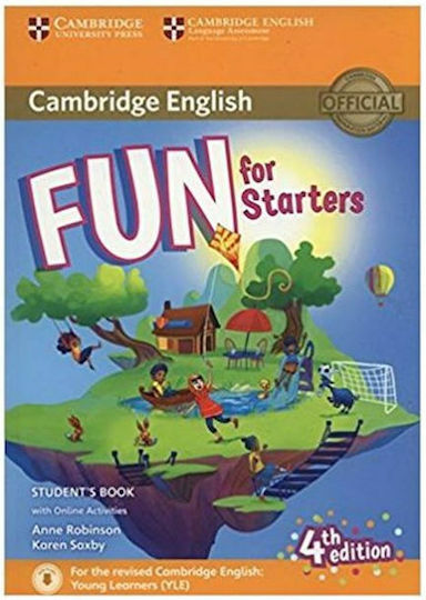 Fun for Yle Starters Student 's Book (+ Audio & Online Activities) (for Revised Exam From 2018) 4th Ed