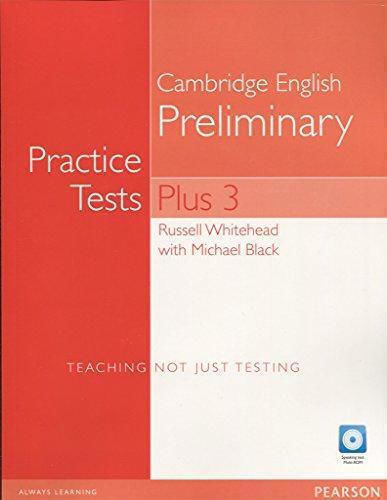 Pet Practice Tests Plus 3 (+ Multi-rom) N/e