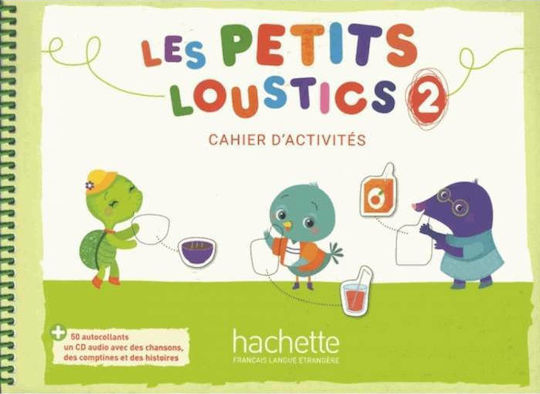 LES PETITS LOUSTICS 2 CAHIER (+ CD)