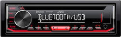 JVC KD-T702BT Ηχοσύστημα Αυτοκινήτου Universal 1DIN (Bluetooth/USB/AUX) με Αποσπώμενη Πρόσοψη