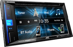 JVC Car Audio System 2DIN (Bluetooth/USB/CD) with Touch Screen 6.2"