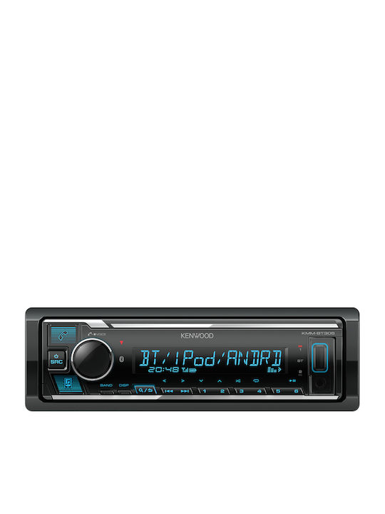 Kenwood KMM-BT305 Ηχοσύστημα Αυτοκινήτου Universal 1DIN (Bluetooth/USB/AUX) με Αποσπώμενη Πρόσοψη