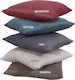 Viopros Sofa Cushion Ίζι from 100% Cotton Burgundy 40x40cm. 635406