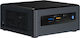 Intel NUC Kit NUC8i5BEH Barebone (Ядро i5-8259U)