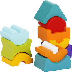 Cubika Stacking Toy Flexible Tower LD-9 made of Wood for 24++ Months