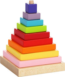 Cubika Stacking Toy Pyramid LD-5 made of Wood for 36++ Months