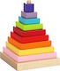 Cubika Stacking Toy Pyramid LD-5 made of Wood for 36++ Months