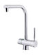 Teka OS 206 Tall Kitchen Faucet Counter Silver