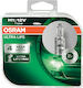 Osram Lamps Car Ultra Life H1 Halogen 3200K Warm White 12V 55W 2pcs