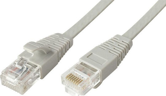 Powertech U/UTP Cat.6e (High Speed) Καλώδιο Δικτύου Ethernet 10m Γκρι