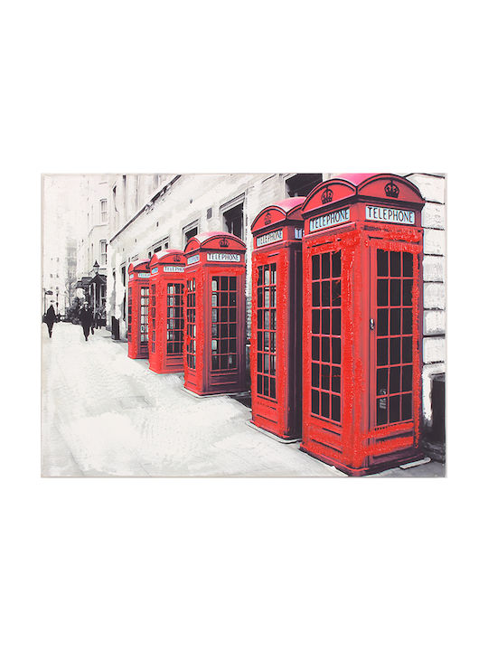 Keskor London Πίνακας σε Καμβά 40x30cm