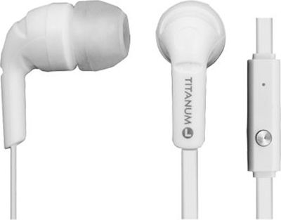 Esperanza TH109W In-Ear Freihändig Kopfhörer mit Stecker 3.5mm Weiß