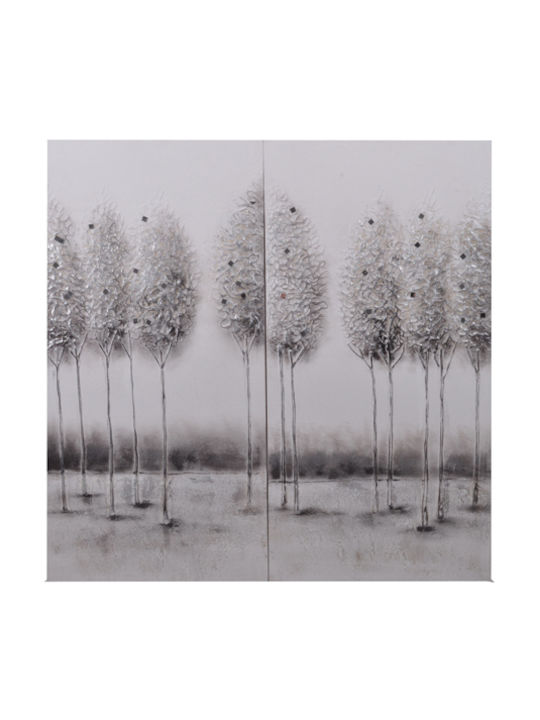 Fylliana Forest Κάδρο σε Καμβά 100x50cm