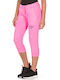 Damen Jogginghose Capri Rosa