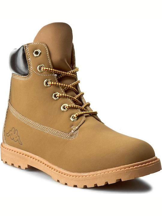 Kappa Kombo Mid Leder Gelb Stiefel
