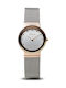 Bering Time Watch with Pink Gold Metal Bracelet 10126-066