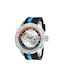 Invicta S1 Rally Battery Watch with Rubber Strap Black