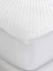 Palamaiki Protective Cover Single with Skirt White Aloe Vera 100x200+30cm