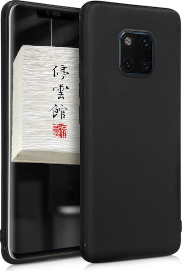 Forcell Husă Spate Back Cover Silicon Negru (Huawei Mate 20 Pro)