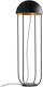 Faro Barcelona Jellyfish Floor Lamp H90xW29cm. with Socket for Bulb E27 Black