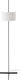 Faro Barcelona Stand Up Floor Lamp H175xW40cm. with Socket for Bulb E27 Black