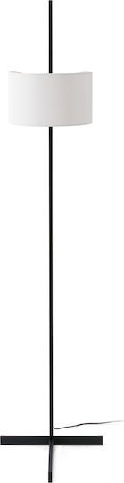 Faro Barcelona Stand Up Stehleuchte H175xB40cm. mit Fassung für Lampe E27 Schwarz