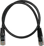 Adeleq U/UTP Cat.5e Cable 2m Μαύρο