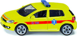Siku Ambulanță VW Golf 6 Grecesc pentru 3+ Ani Siku Ambulanță VW Golf 6 Grecesc pentru 3+ Ani