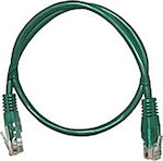 Adeleq U/UTP Cat.5e Ethernet Network Cable 0.5m Green 1pcs