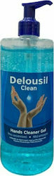 Delousil Antiseptic Hand Gel with Pump 1000ml Natural