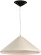 Faro Barcelona Hue Pendant Light Three-Light for Socket E27 Beige