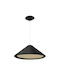 Faro Barcelona Hue Pendant Light Three-Light for Socket E27 Black