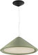 Faro Barcelona Hue Pendant Light Three-Light for Socket E27 Green