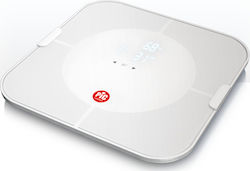 PiC Solution BodyStation Bluetooth Smart Bathroom Scale with Body Fat Counter White