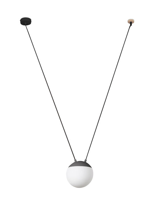 Faro Barcelona Mine Pendant Light Suspension for Socket E27 White