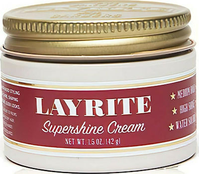 Layrite Κρέμα Μαλλιών Supershine για Λάμψη με Μέτριο Κράτημα 42ml