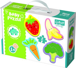 Детски Пъзел Baby Fruit & Vegetables за 1+ Години 8бр Trefl