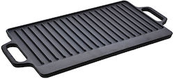 Estia Non-Stick Baking Plate with Cast Iron Flat & Grill Surface 47.5x23.8x1.4cm