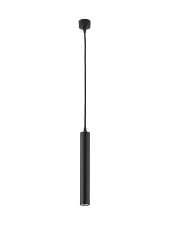 Viokef Nestor Μοντέρνο Κρεμαστό Φωτιστικό με Ενσωματωμένο LED σε Μαύρο Χρώμα
