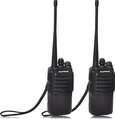 Baofeng BF-888PLUS Walkie Talkie 5W χωρίς Οθόνη Σετ 2τμχ