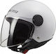 LS2 Sphere Lux OF558 Solid Jet Helmet ECE 22.05 1000gr White KR00238