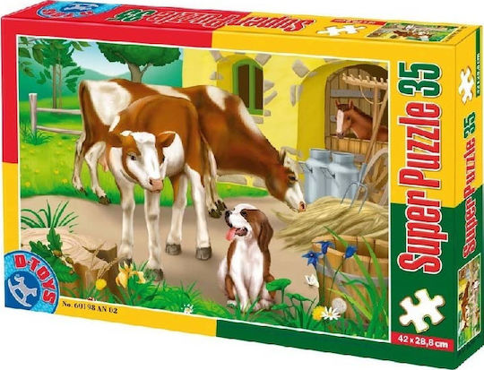 Παιδικό Puzzle Animals 2 35pcs D-Toys