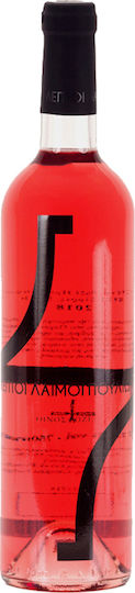 Skiouros (Oinopoieio) Wein Dünne Vogelhälse Merlot Rosé Halbsüß 750ml