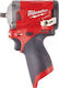 Milwaukee M12 FIW38-0 Brushless Impact Wrench Battery 12V Solo with Socket 3/8"