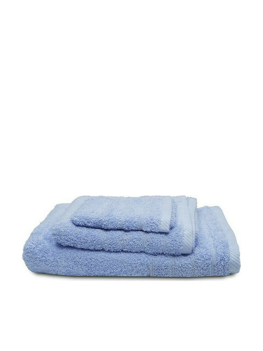 Sunshine Πετσέτα Χεριών Dory 30x50εκ. Light Blue Βάρους 600gr/m²