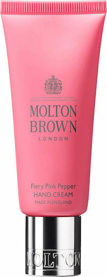 Molton Brown Fiery Pink Pepper Ενυδατική Κρέμα για Σκασμένα Χέρια 40ml