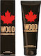 Dsquared2 Wood For Him Perfumed Bath Αφρόλουτρο σε Gel για Άνδρες 250ml